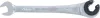 BGS technic Nyitott racsnis csillag-villáskulcs, 11 mm (BGS 30841)