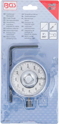 BGS technic Szögrehúzó tárcsa, 1/2", négyzetes fejjel (BGS 3084)