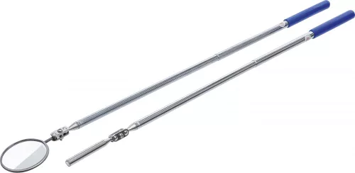 BGS DIY Ellenőrző tükör és mágneses szerszámfelszedő készlet, 560/510 mm-re kihúzható (BGS 3086)