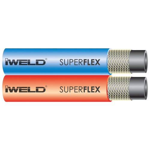 IWELD SUPERFLEX iker tömlő 6,3x6,3mm (50m) (17.6kg) (30SPRFLEXTW66)