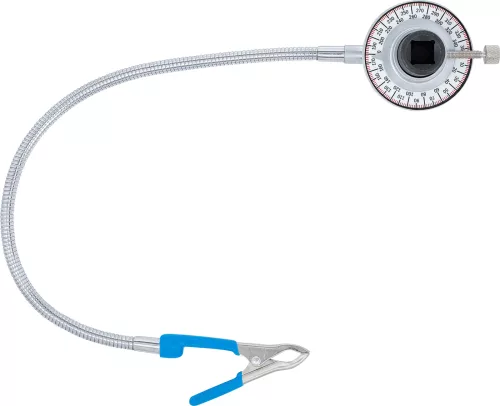 BGS technic Meghúzási szögmérő rögzítőkarral, 1/2”, max. 280 Nm (szögrehúzó tárcsa) (BGS 3169)