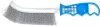 BGS technic Általános drótkefe, 260mm hosszú (BGS 3171)