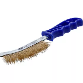   BGS technic Acél kefe, sárgaréz bevonat, 260mm hosszú (BGS 3172)