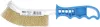 BGS technic Acél kefe, sárgaréz bevonat, 260mm hosszú (BGS 3172)