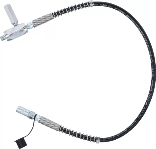 BGS technic Törésgátlós zsírzótömlő | 700 mm | a BGS 3175 akkumulátoros zsírpréshez (BGS 3175-2)
