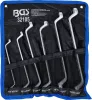 BGS technic 6 részes 75 fokban hajlított csillag-csillagkulcs készlet SAE, 1/4"-3/4" (BGS 32105)