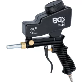   BGS technic Homokfúvó pisztoly pneumatikus, 600 ml-es tartállyal, 5 mm acél fúvókával (BGS 3244)
