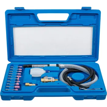   BGS technic 17 részes mikro levegős lyukcsiszoló készlet (BGS 3249)