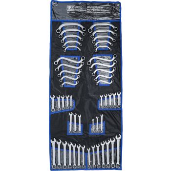   BGS technic 50 részes csillagkulcs és villáskulcs készlet, COLL és metrikus méretek (BGS 32500)