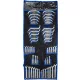 BGS technic 50 részes csillagkulcs és villáskulcs készlet, COLL és metrikus méretek (BGS 32500)