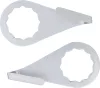 BGS technic Szélvédőkivágó kés, 2 részes, 24mm, a BGS 3218 és 9291 levegős ablaktömítés kivágókhoz (BGS 3257)