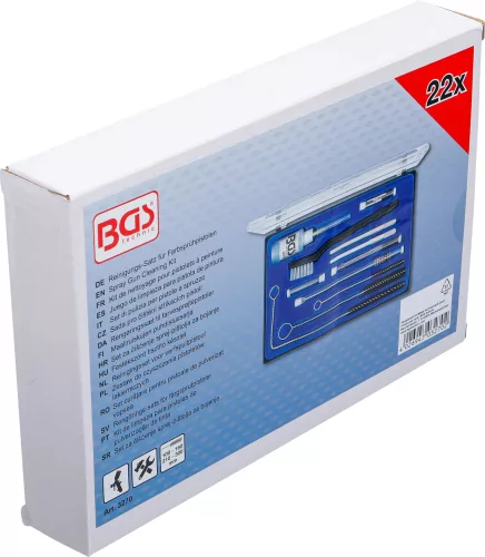 BGS technic 24 részes szórópisztoly tisztító készlet (BGS 3270)