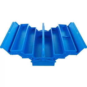   BGS technic Fém szerszámosdoboz | üres | 420 x 200 x 200 mm | 5 rekeszes (33000)