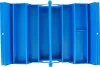 BGS technic Fém szerszámosdoboz | üres | 420 x 200 x 200 mm | 5 rekeszes (33000)
