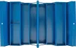 BGS technic Fém szerszámosdoboz | üres | 420 x 200 x 200 mm | 5 rekeszes (33000)