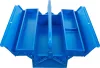 BGS technic Fém szerszámosdoboz | üres | 420 x 200 x 150 mm | 3 rekeszes (33001)
