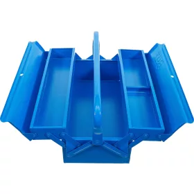   BGS technic Fém szerszámosdoboz | üres | 420 x 200 x 150 mm | 3 rekeszes (33001)
