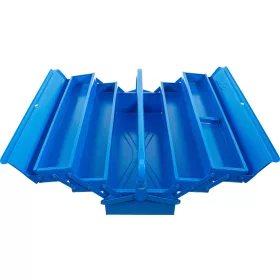   BGS technic Fém szerszámosdoboz | üres | 530 x 200 x 200 mm | 5 rekeszes (33002)