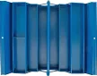 BGS technic Fém szerszámosdoboz | üres | 530 x 200 x 200 mm | 5 rekeszes (33002)