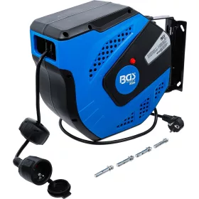   BGS technic Automata műhelyi kábeldob 20 m, H05VV-F 3G1,5 mm², 230 V, 3000 W (BGS 3324)
