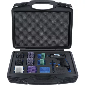   BGS technic Levegős sörtés csiszolókészlet | 17 db. (BGS 3328)