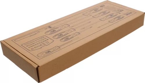 BGS technic Szerszámtálca a BGS 3312 szerszámosládához, üresen: 41 részes csavarhúzó, bit és mágneses felszedő készlethez (nem tartozék) (BGS 3343-1)