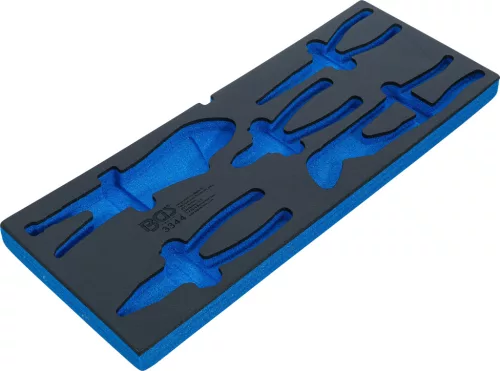 BGS technic Szerszámtálca a BGS 3312 szerszámosládához, üresen: 5 részes fogó készlethez (nem tartozék) (BGS 3344-1)