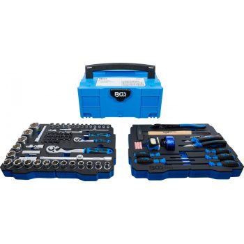   BGS technic Szerszámkészlet, 1/4" / 1/2", BGS systainer®, 77 darabos (3357)