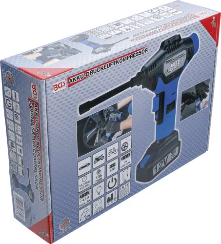 BGS technic Akkus sűrítettlevegő-kompresszorr (BGS 3380)