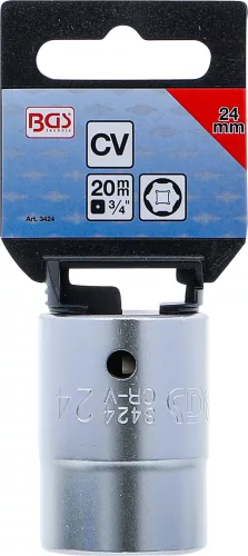 BGS technic 3/4" "Pro Torque" dugókulcs, 24 mm (BGS 3424)