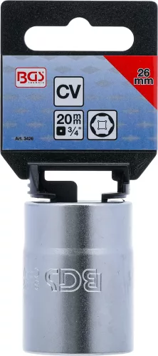 BGS technic 3/4" "Pro Torque®" dugókulcs, 26 mm (BGS 3426)