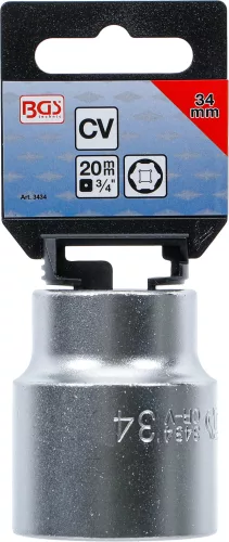 BGS technic 3/4" "Pro Torque" dugókulcs, 34 mm (BGS 3434)