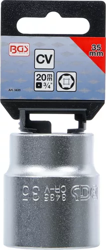 BGS technic 3/4" "Pro Torque" dugókulcs, 35 mm (BGS 3435)