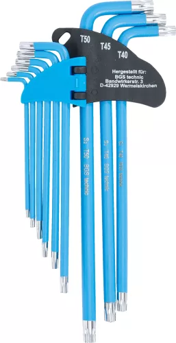 BGS technic 9 részes Torx kulcs készlet (BGS 35105)