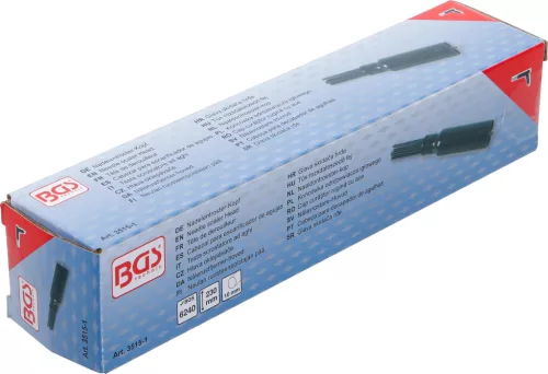 BGS technic Rozsda és festékeltávolító fej, 10mm-es befogás, a BGS 3515 levegős kalapácshoz (BGS 3515-1)