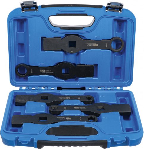 BGS technic Ütő csillagkulcs-készlet | tizenkétszögletű / E-profil (Torx) | 5 darabos (BGS 35310)
