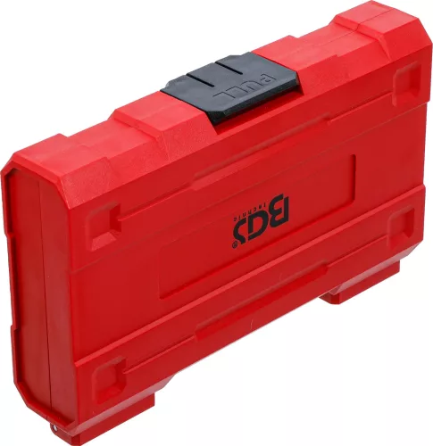 BGS technic VDE szigetelt csavarhúzó készlet cserélhető pengékkel, SL / PH / PZ / Torx, 13 részes (BGS 35814)