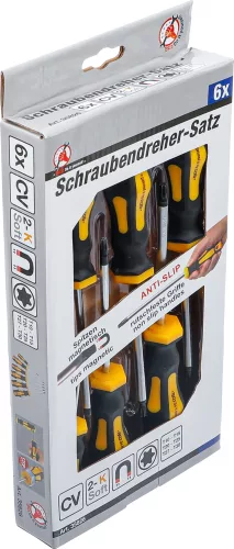 BGS DIY 6 részes Torx csavarhúzó készlet, T10-T30 (BGS 35826)