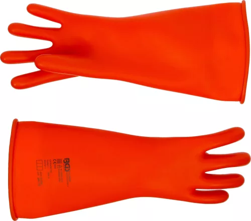 BGS technic Villanyszerelő védőkesztyű | természetes latex szigetelő védelemmel | Méret 9 (L) (35890)