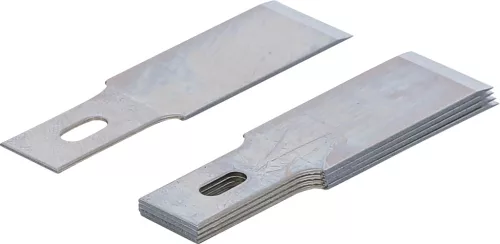BGS technic Cserélhető penge, 0.6x12mm, 5 darab, a BGS 364 kaparó és vágókés készlethez (BGS 364-12)