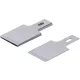 BGS technic Cserélhető penge, 0.6x20mm, 5 darab, a BGS 364 kaparó és vágókés készlethez (BGS 364-20)