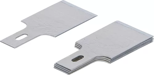 BGS technic Cserélhető penge, 0.6x20mm, 5 darab, a BGS 364 kaparó és vágókés készlethez (BGS 364-20)