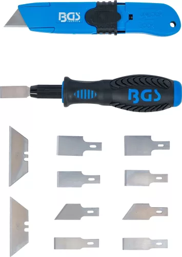 BGS technic Kaparó és vágókés készlet 27 részes (BGS 364)