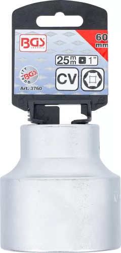 BGS technic 1" "Pro Torque" dugókulcs, 60 mm (BGS 3760)