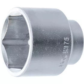   BGS technic 1" "Pro Torque" dugókulcs, 75 mm (BGS 3775)