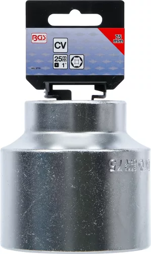 BGS technic 1" "Pro Torque" dugókulcs, 75 mm (BGS 3775)