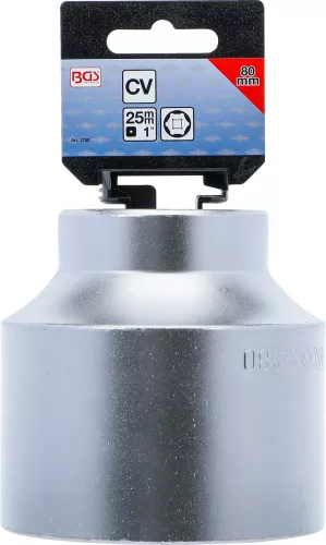 BGS technic 1" "Pro Torque" dugókulcs, 80 mm (BGS 3780)