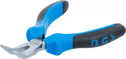 BGS technic Telefon fogó hajlított, műszerész, 125mm (BGS 383)