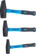 BGS technic Lakatoskalapács-készlet | üvegszálas nyéllel | DIN 1041 | 300 / 500 / 800 gramm | 3 darabos (BGS 3845)