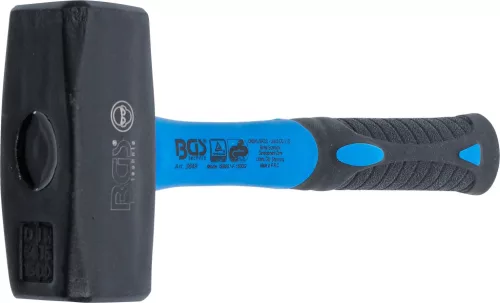 BGS technic Ráverő kalapács üvegszálas nyéllel 1500g (BGS 3849)